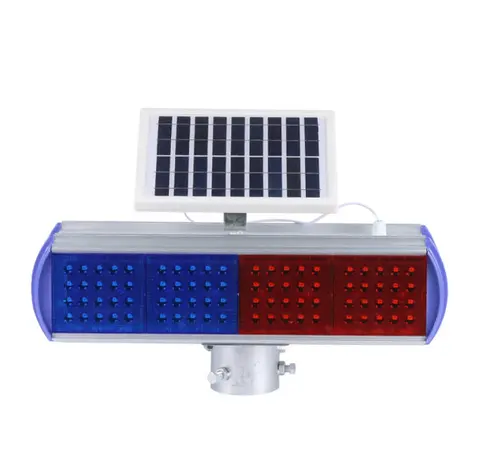 Led solar safety light