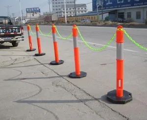 Fixed safety post