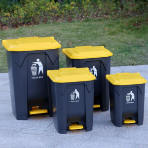 30l plastic medical pedal bin