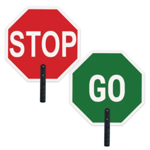 Stop sign space street