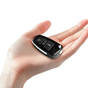 Car key holder with spy