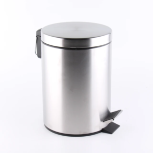 Stainless steel pedal waste