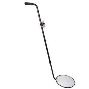 Under vehicle convex security mirror