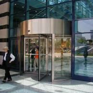 Quality Revolving Door with two wings