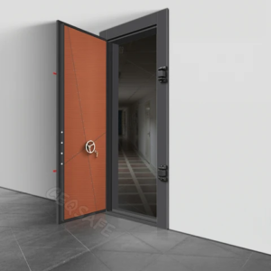 Vault doors with emergency door