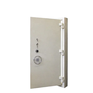 Steel plate vault door