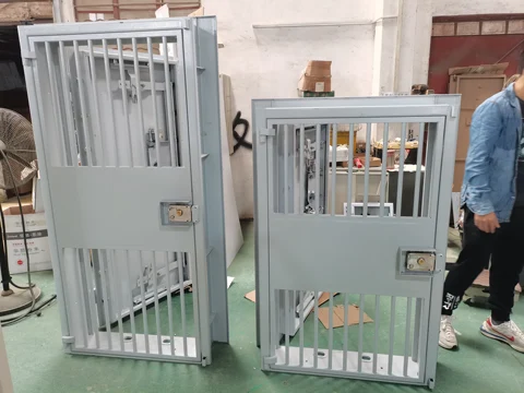 High security steel vault door