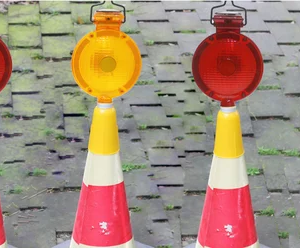 Solar powered Led Light Cone