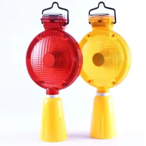 Solar warning light for safety