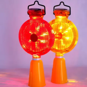 Warning solar cone light