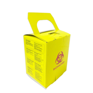 5L Biohazard safety waste box