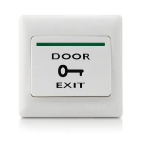 Door lock exit button