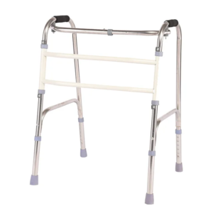 Aluminum folding walking aid