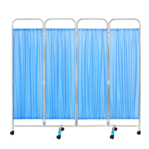Hospital folding ward screen