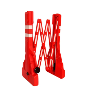 Plastic extendable Barrier Fence