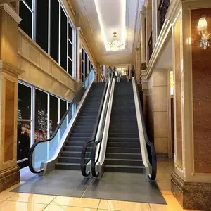 30 degree curved escalator