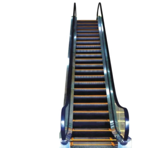 Indoor commercial escalator