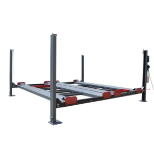 4 post lift guide system