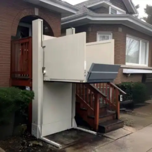 Stair lift platform for disabled people