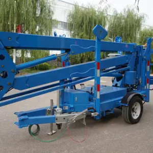 16m Trailer mounted Telescopic Boom Lift by Home Lift Elevator