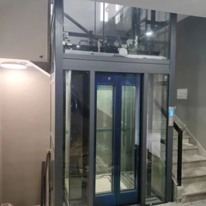 7 floor 7 stop stainless steel 450kg 6 passenger elevator lift system by Home Lift Elevator