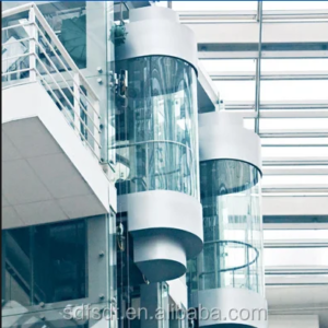 2 person capacity stainless steel capsule elevator by Home lift Elevator