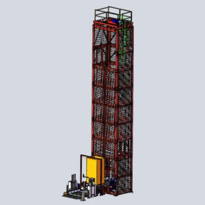 Electric hydraulic goods lift elevator by home lift elevator