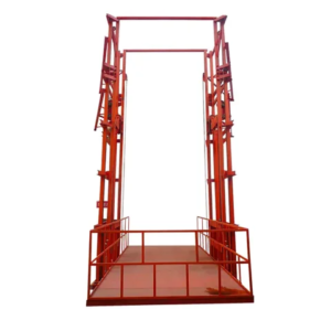 Warehouse goods lift by home lift elevator