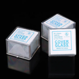 Lab cover slip glass 100pcs