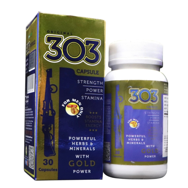 303 CAPSULE WITH GOLD POWER (30 CAPSULES)