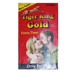 AMRITVEDA TIGER KING GOLD EXTRA TIME CAPSULES (2 CAPSULE)