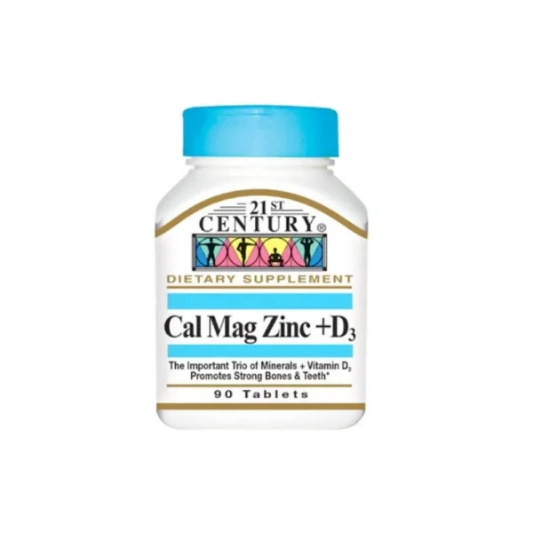 21st Century Calcium Magnesium Zinc + Vitamin D3