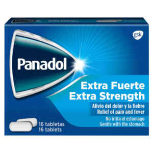 Panadol Extra Strength 500 mg, 16 Tabs