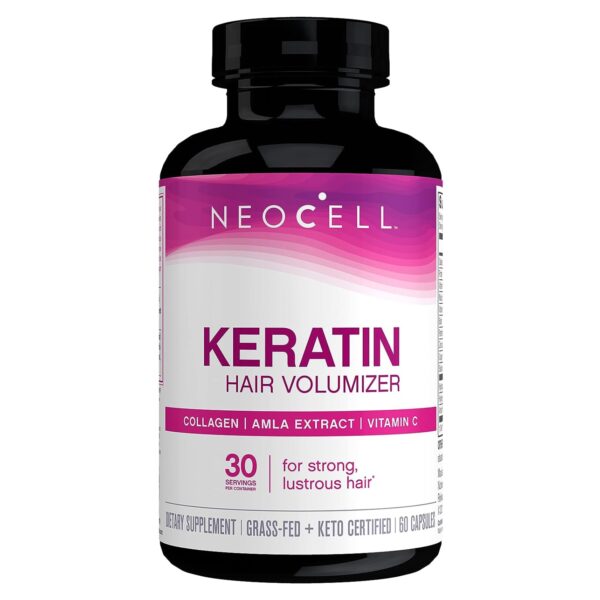 NeoCell Keratin Hair Volumizer Capsules 60's
