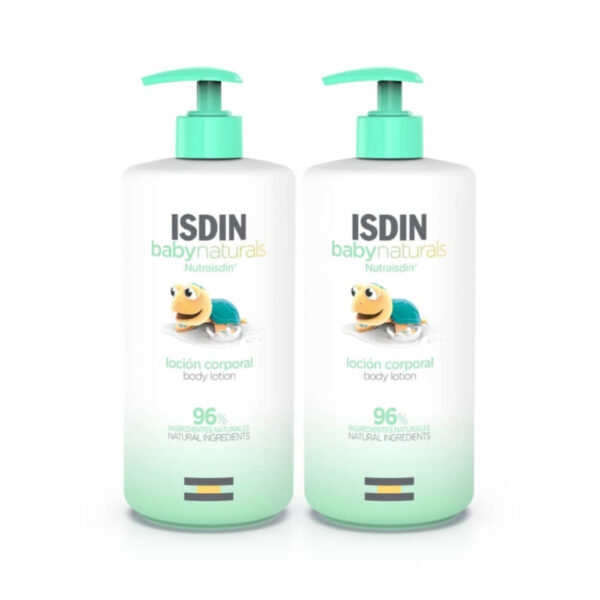 ISDIN Baby Naturals Body Lotion 2x400ml