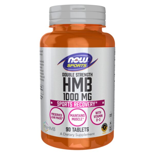 Now Sports Nutrition HMB Double Strength 1000mg Tablets 90's