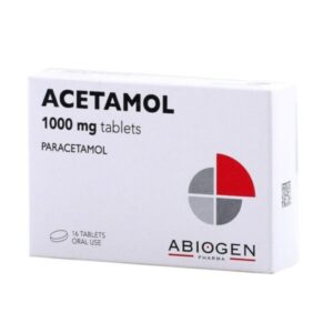 Acetamol Paracetamol 1000mg Tablets 16s