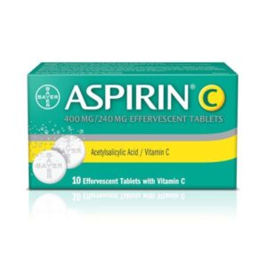 Aspirin C Effervescent Tablets 10?s