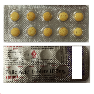 AGROSAF FOLSAFE-5 TABLET (10 Tablets)
