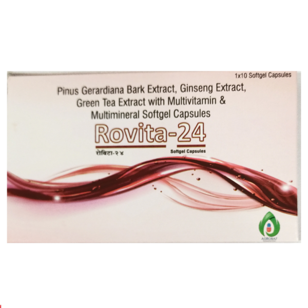AGROSAF ROVITA-24 SOFTGEL CAPSULE (10 Capsules)