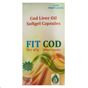 AGROSAF FIT COD SOFTGEL CAPSULE (100 Capsules)