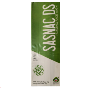 AGROSAF SASNAC DS FOAMING FACE WASH (100ml)