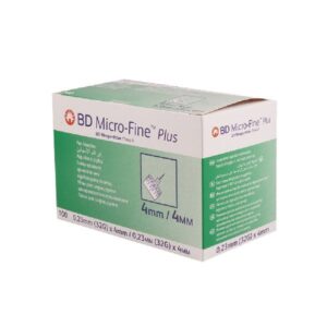 BD Micro-Fine Plus Insulin Pen Needle 32G 4 mm 100?s