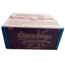 Choco rings biscuit (Carton)