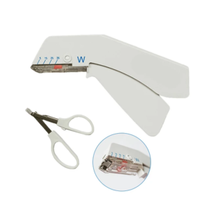 Disposable surgical skin stapler