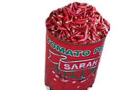 Dry pepper small seed (unblended) per cup