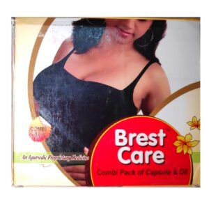 ALIVE IMPEX BREST CARE COMBI PACK (30 Capsules+50ml Oil)