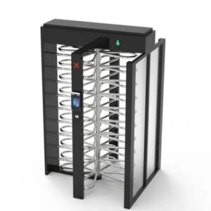 Full height turnstile Access control security system