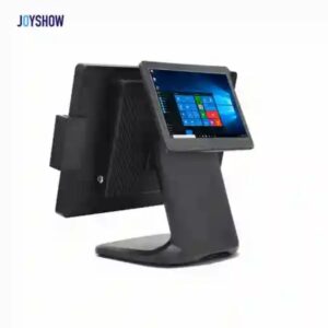 Dual touch screen machine