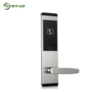Magnetic card+manual smart door lock